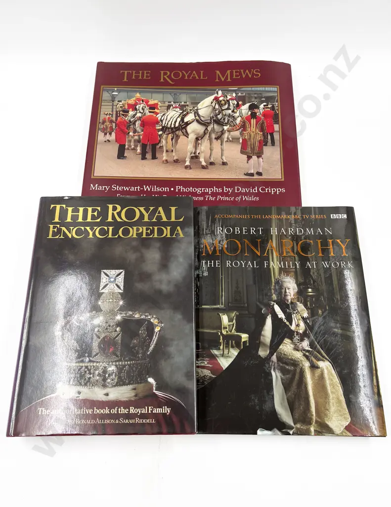 Three Royalty Reference Books Image 1++