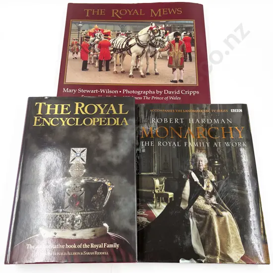 Three Royalty Reference Books