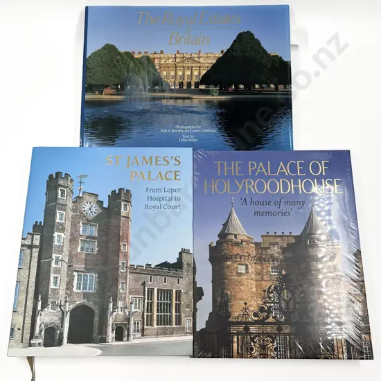 Three Royalty Architectural Volumes
