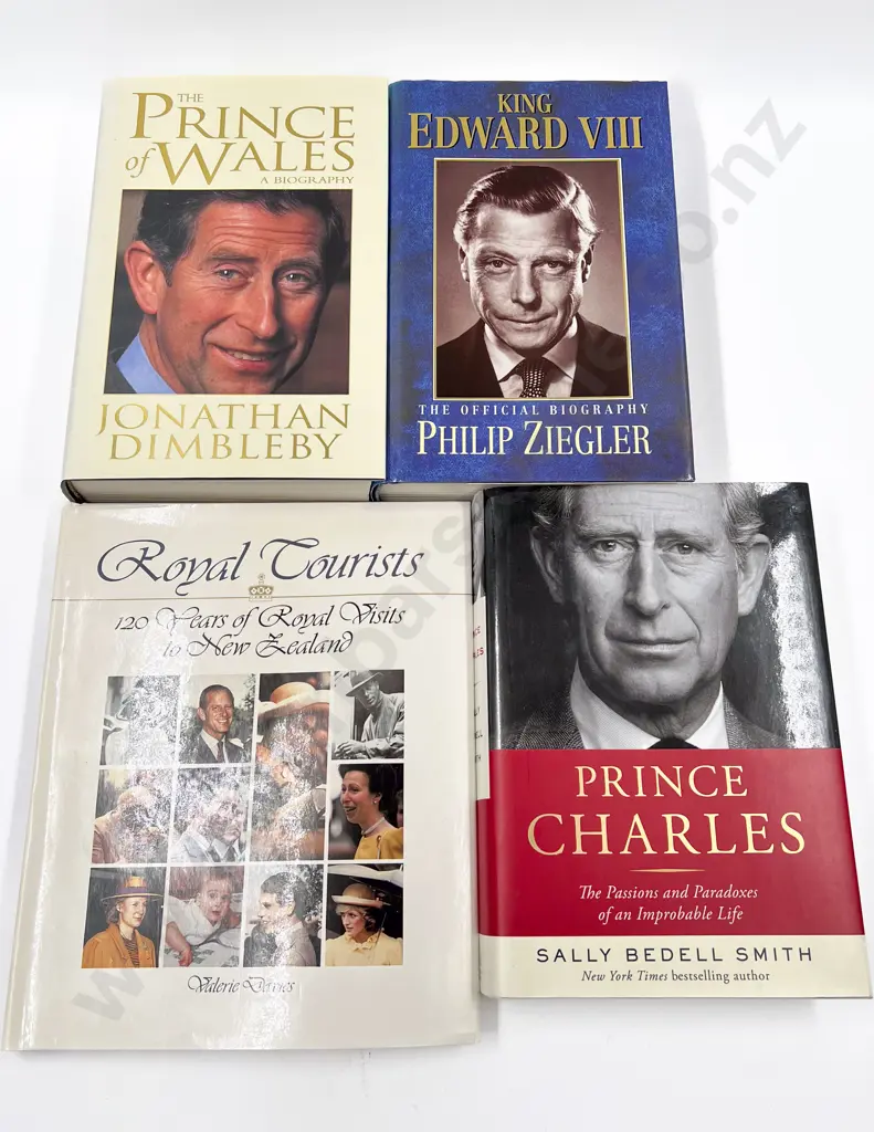 Four Assorted Royalty Reference Volumes/Biographies Image 1++