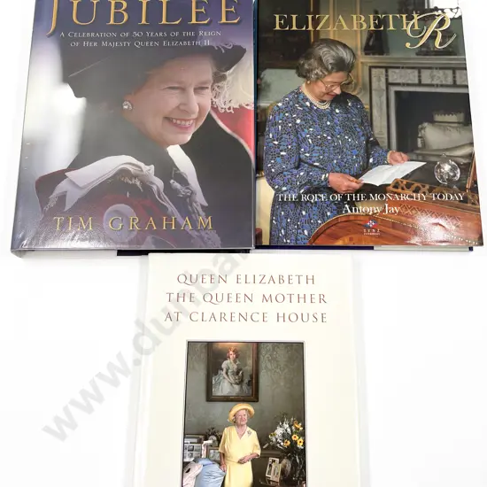 Three Assorted Queen Elizabeth Reference Volumes