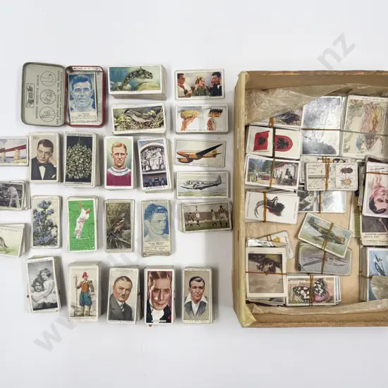 Quantity of Assorted Cigarette Cards