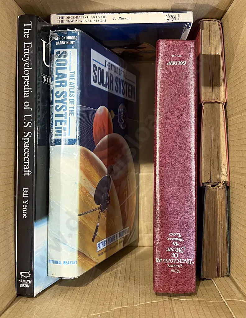 Box Quantity of Assorted Books incl Ornathelogical Reference Image 1++