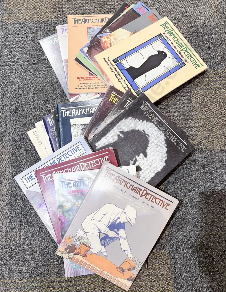 Various Volumes of The Armchair Detective Image 1++