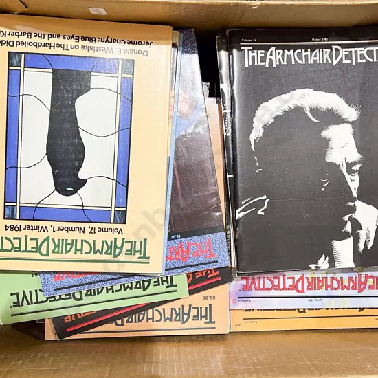 Various Volumes of The Armchair Detective