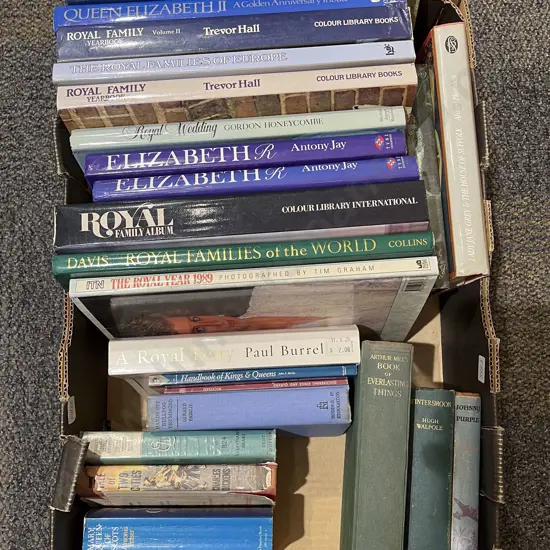 Box Quantity of Mostly Assorted Royalty Reference