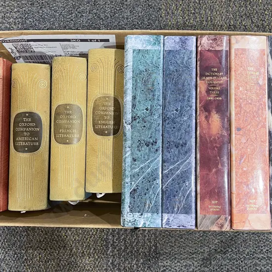 The Dictionary of NZ Biography - Volumes One to Five (1-5) & Others