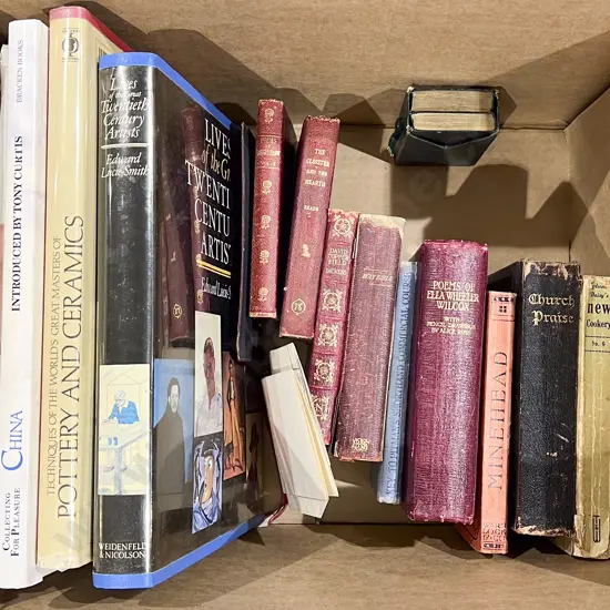 Box Quantity of Assorted Books