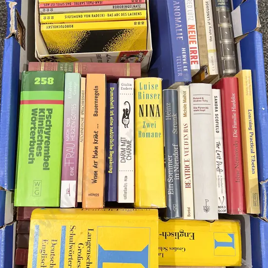 Box of Assorted German Books