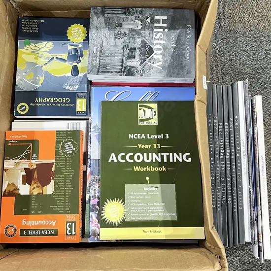 Large Quantity of Assorted School/College Quarterly Magazines