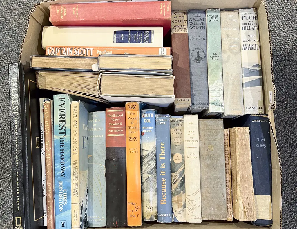 Box Quantity of Everest & Exploration Related Books Image 1++