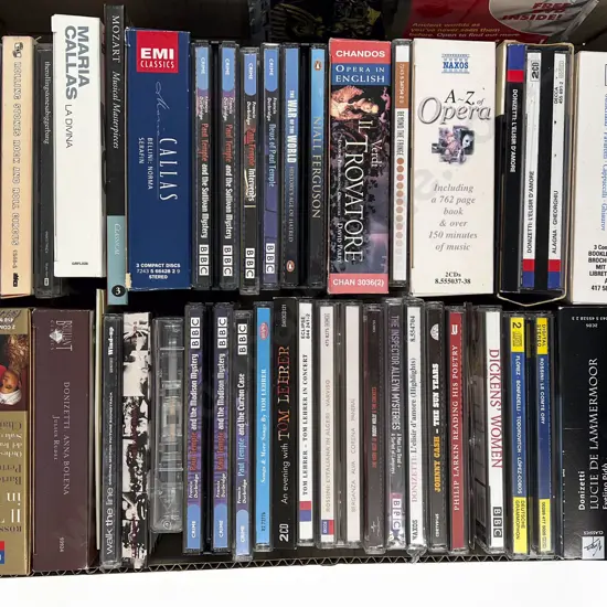 Box of Assorted CDs