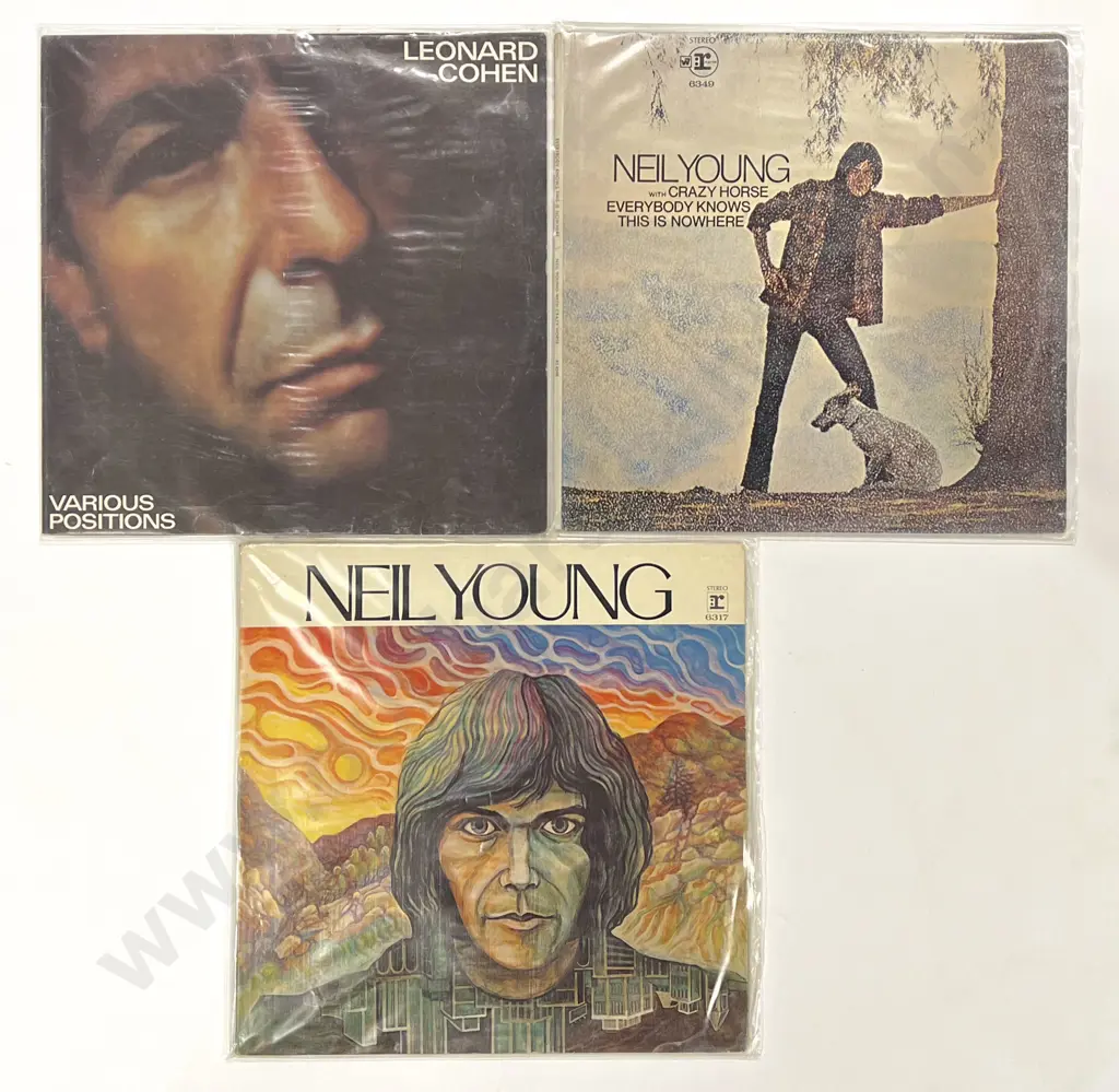 Seven Assorted Vintage Vinyl Records Image 1++