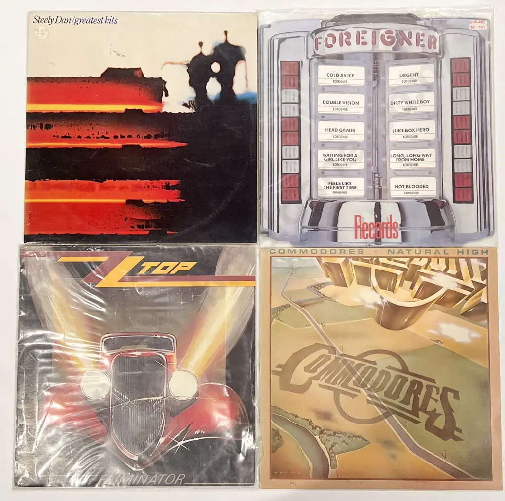 Eight Assorted Vintage Vinyl Records Image 1++