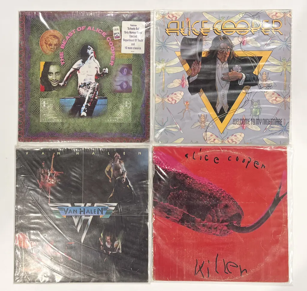 Eight Assorted Vintage Vinyl Records Image 1++