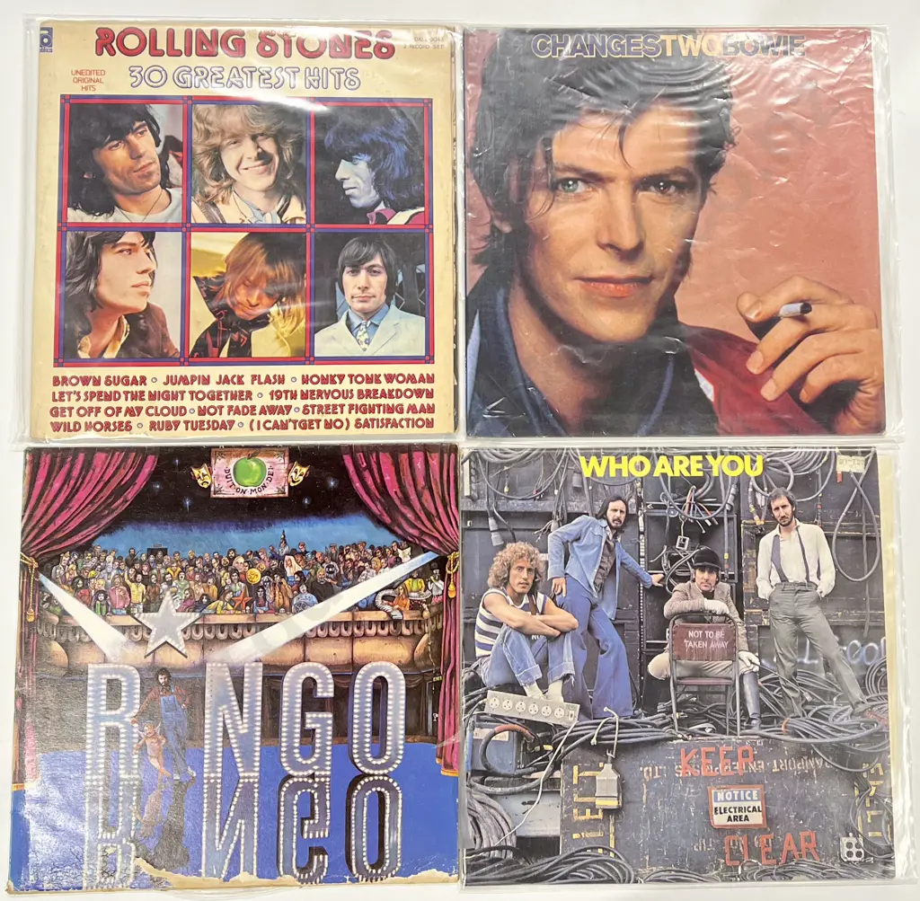 Eight Assorted Vintage Vinyl Records Image 1++
