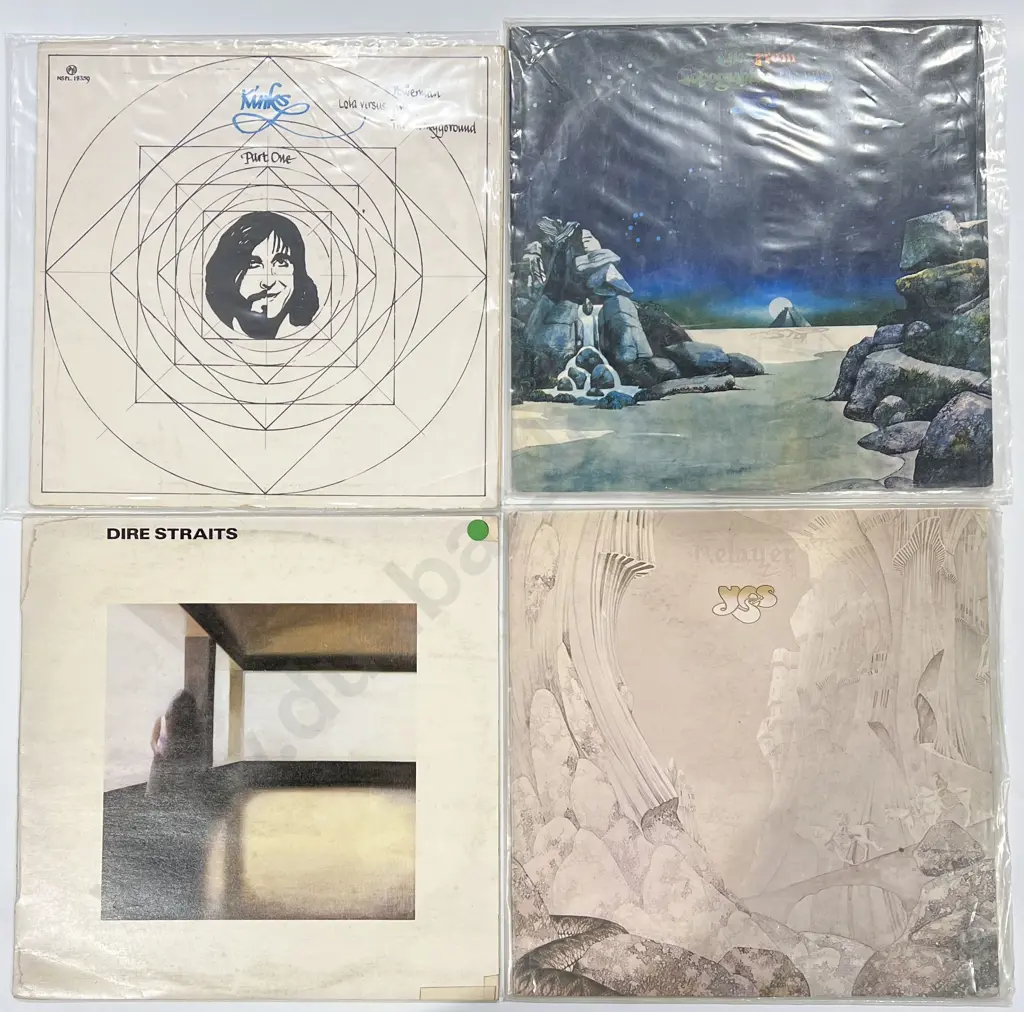 Eight Assorted Vintage Vinyl Records Image 1++