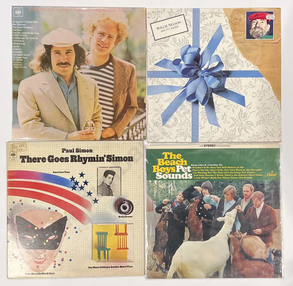 Eight Assorted Vintage Vinyl Records Image 1++