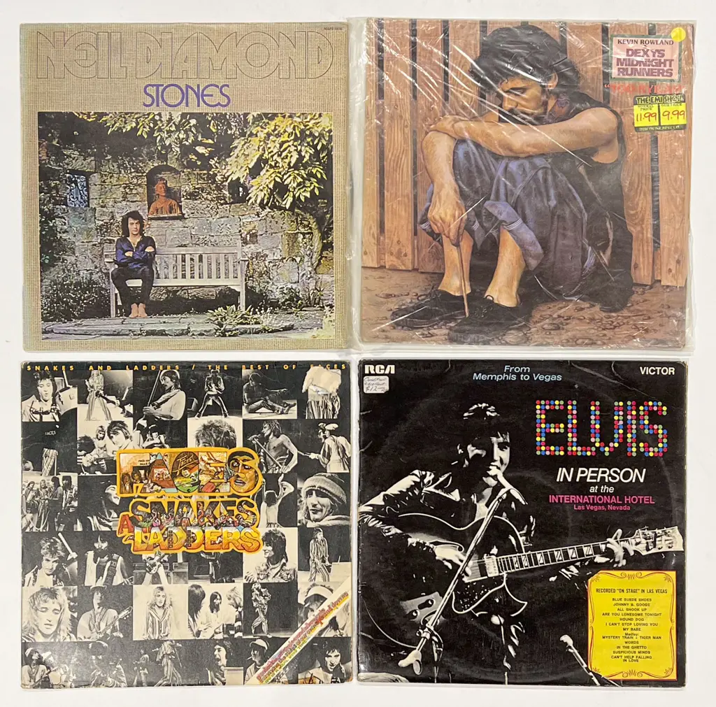 Eight Assorted Vintage Vinyl Records Image 1++