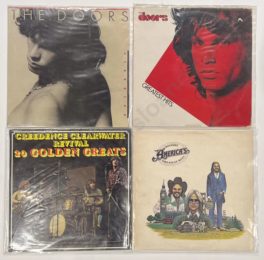 Eight Assorted Vintage Vinyl Records Image 1++