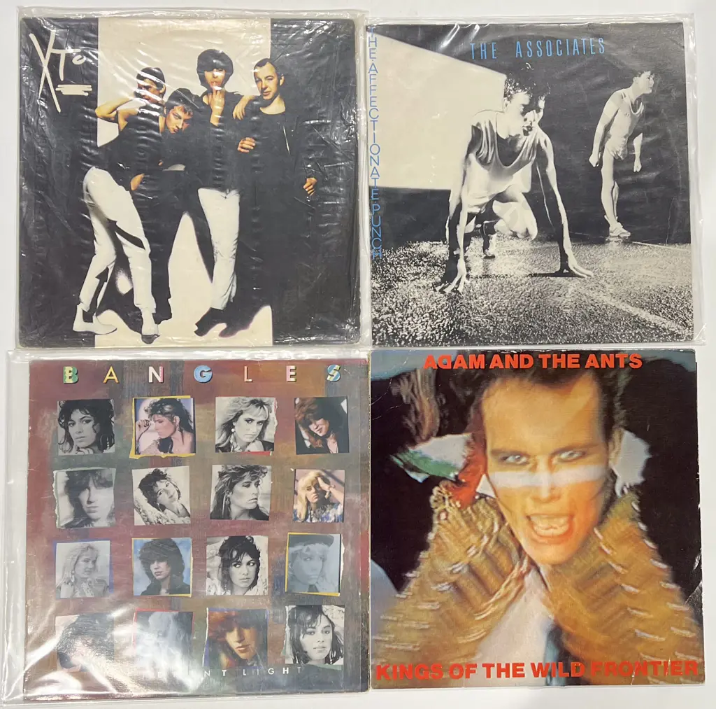 Eight Assorted Vintage Vinyl Records Image 1++