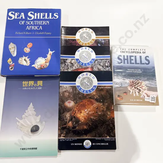 Six Assorted Shell Reference Volumes