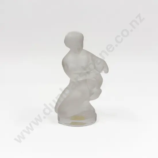 Lalique Figure "Diana The Huntress with Fawn"