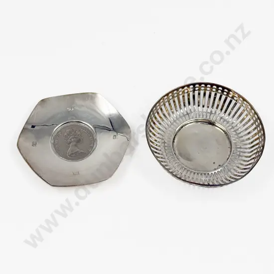 S/S Commemorative Coin Dish together with S/S Bonbon Dish
