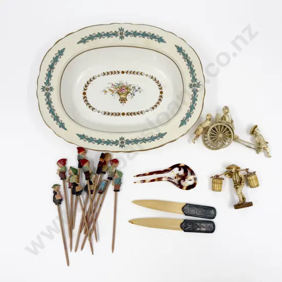 Small Quantity Collectibles incl Resin Figures & Letter Openers etc