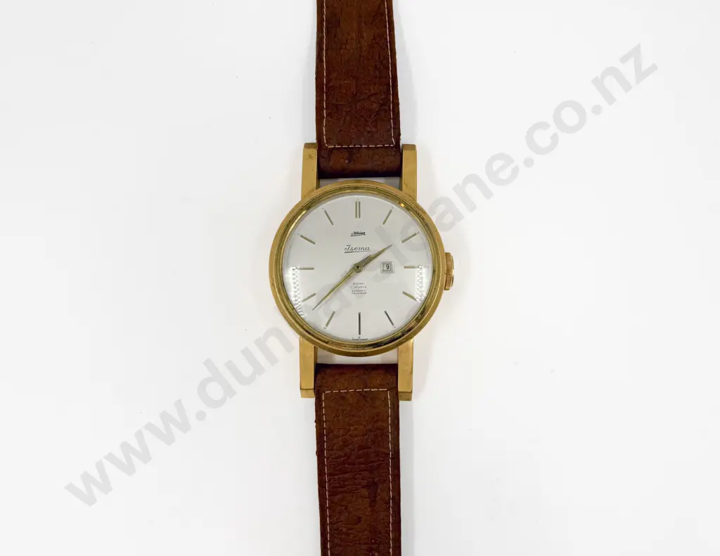 Large Novelty Kaiser German Eight Day Automatic Calendar "Wrist" Watch Image 1++