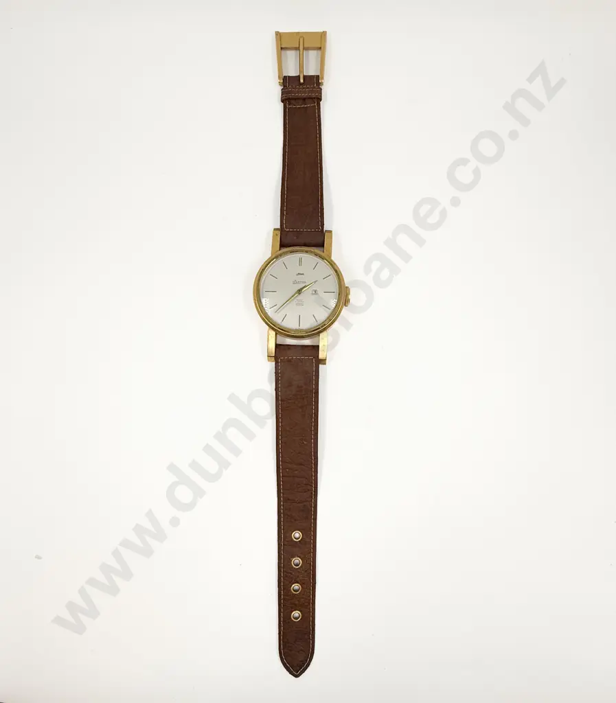 Large Novelty Kaiser German Eight Day Automatic Calendar "Wrist" Watch Image 1++