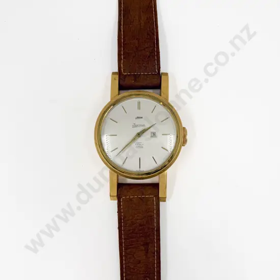 Large Novelty Kaiser German Eight Day Automatic Calendar "Wrist" Watch