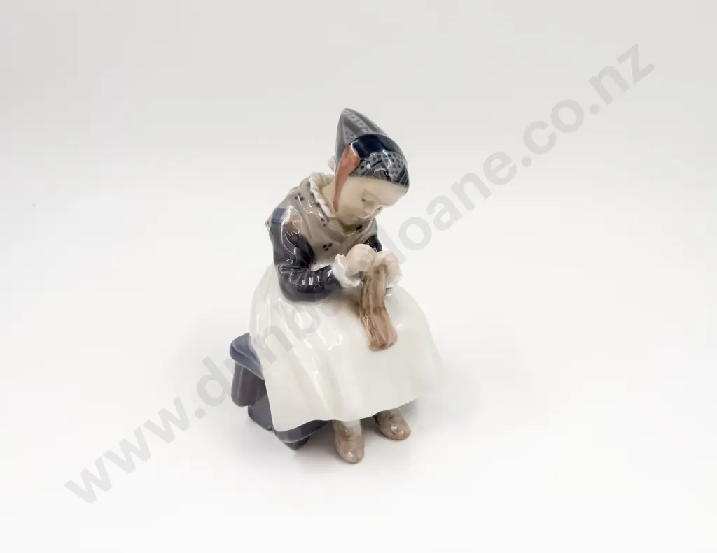 Royal Copenhagen Seated Figure Image 1++