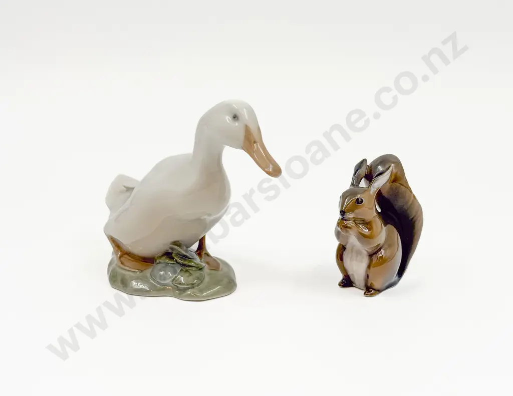 Royal Copenhagen Duck & Squirrel Image 1++