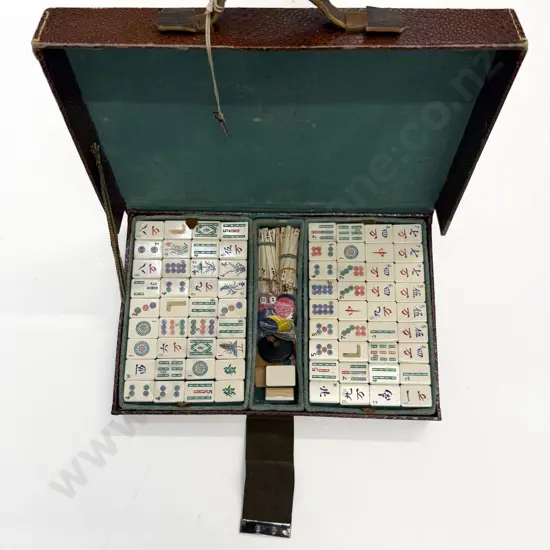 Mahjong Set in Case