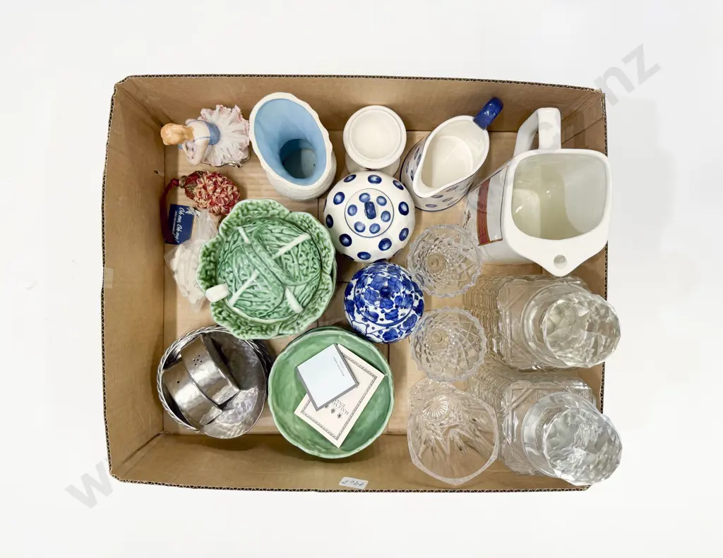 Box Quantity of Assorted incl China Glassware etc Image 1++
