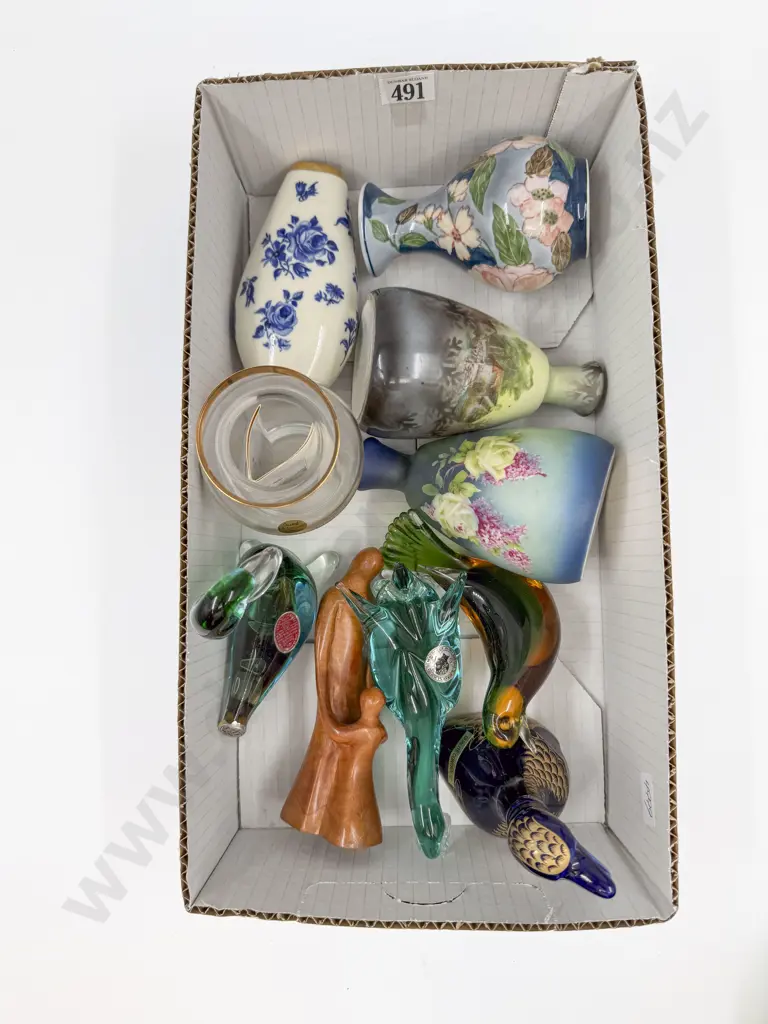 Small Quantity of Assorted incl Italian Art Glass Sherry Decanter (Some Evaporation) Image 1++