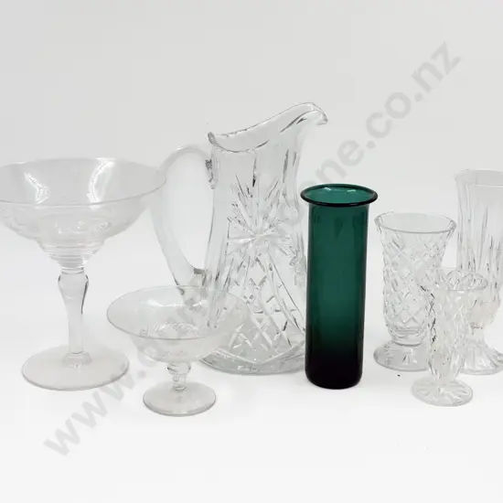 Small Quantity of Assorted Crystal & Glassware
