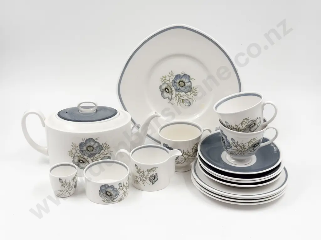 Susie Cooper "Glen Mist" Part Teaset Image 1++