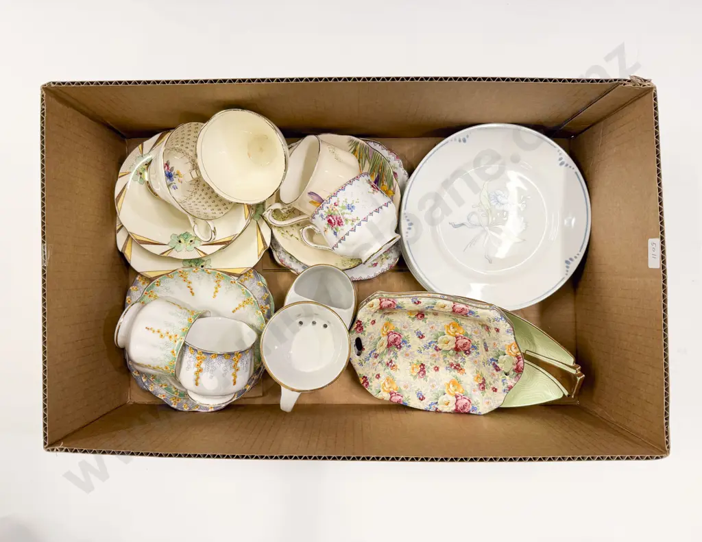 Rosenthal Paper Bag Vase & Assorted Fancy China Image 1++