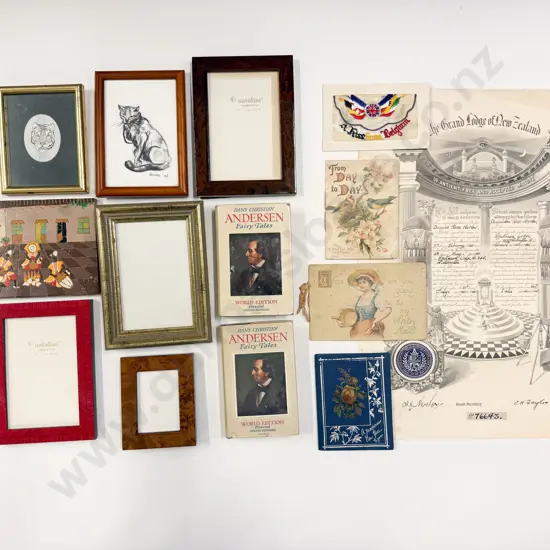 Box Quantity of Assorted As New Photo Frames etc