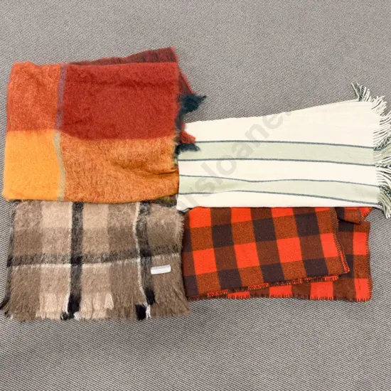 Two Mohair Blankets & Two Others