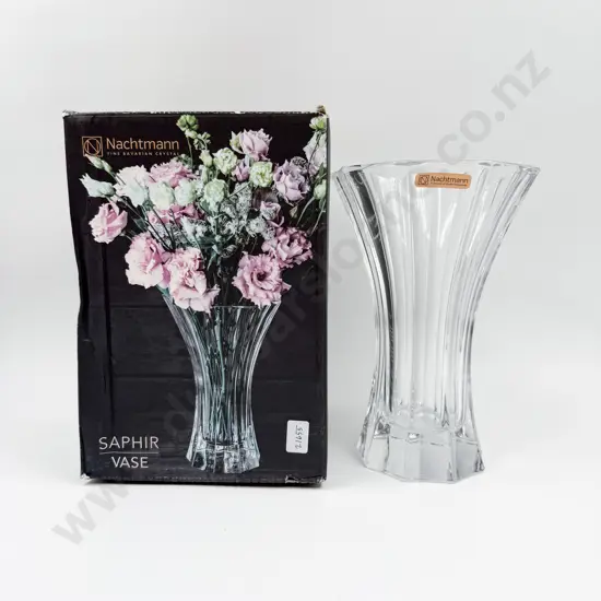 Boxed Nachtmann Crystal Vase