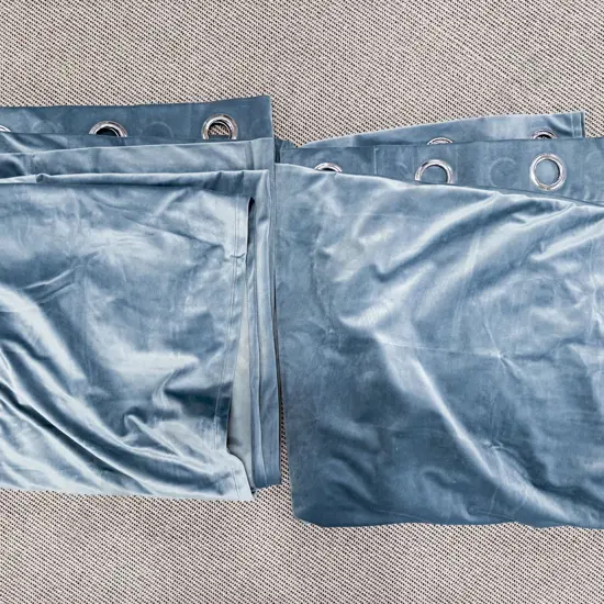 Qty of Harvey Furnishings "Jasper" Pleat Curtains with other curtains