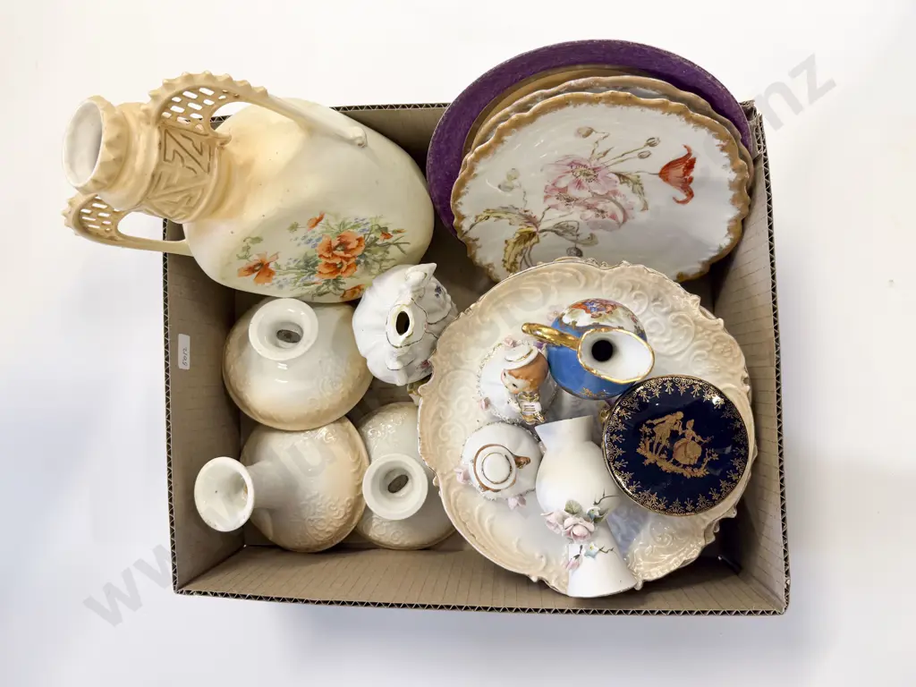 Box of Assorted Fancy China Image 1++