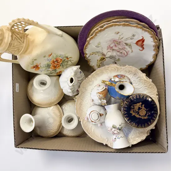Box of Assorted Fancy China