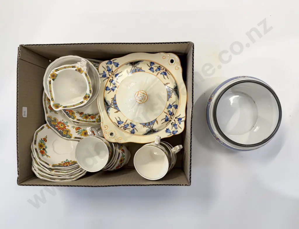 Box of Assorted Fancy China Image 1++