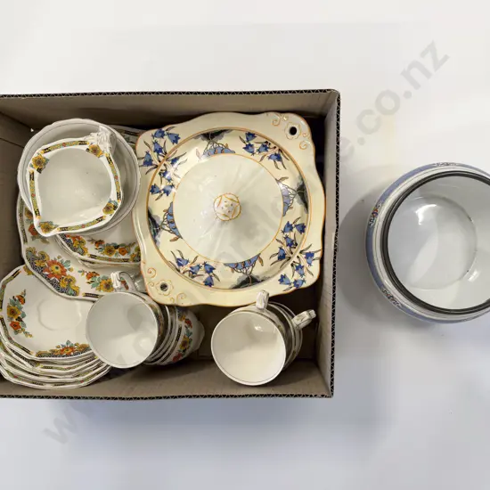 Box of Assorted Fancy China
