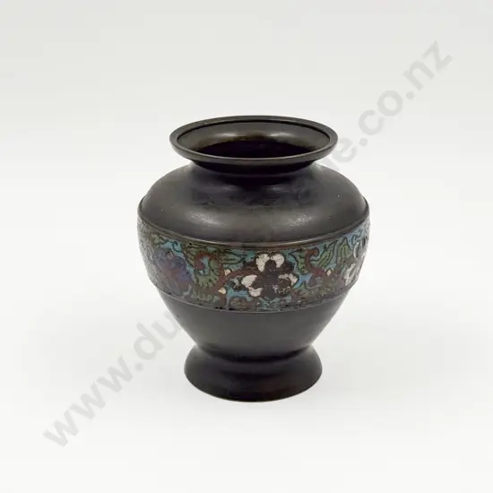 Brass Cloisonne  Vase