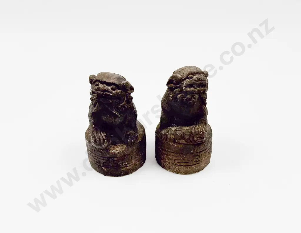 Pair Composite Foo Dogs Image 1++